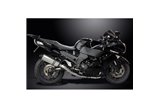 KAWASAKI ZZR1400 08-11 SISTEMA DI SCARICO 4-2 343MM TITANIO XOVAL SILENZIATORI BSAU