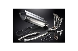 KAWASAKI ZZR1400 06-07 DECAT 4-2 EXHAUST 343MM TITANIUM XOVAL BSAU SILENCERS