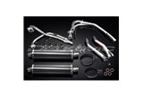 YAMAHA XJ600 DIVERSION 1992-04 FULL EXHAUST 450MM CARBON OVAL BSAU SILENCERS