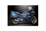 HONDA ST1100 PAN EUROPEAN 89-02 SCARICO COMPLETO 4-2 260MM SILENZIATORI TITANIO X-OVAL