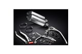 YAMAHA XJ600 DIVERSION 1992-04 SCARICO COMPLETO 4-2 260MM SILENZIATORI TITANIO X-OVAL