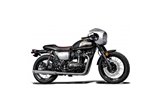 KAWASAKI W650 W800 2019-24 SCARICO COMPLETO 2-2 550MM SILENZIATORI BULL NOSE INOX