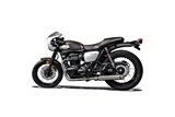 KAWASAKI W650 W800 2019-24 SCARICO COMPLETO 2-2 410MM SILENZIATORI BULL NOSE INOX