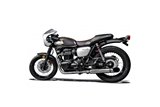 KAWASAKI W650 W800 2019-24 SCARICO COMPLETO 2-2 410MM SILENZIATORI TURN OUT INOX