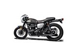 KAWASAKI W650 W800 19-24 SCARICO 2-2 410MM SILENZIATORI TURN OUT INOX CERAMICA