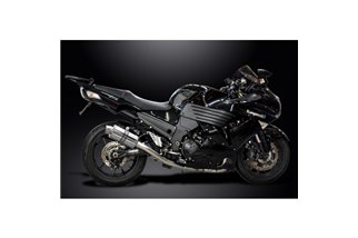 KAWASAKI ZZR1400 08-11 SISTEMA DI SCARICO 4-1 225MM INOX OVALE