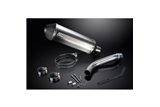 SUZUKI SV650 S 03-15 KIT SCARICO SILENZIATORE BSAU TITANIO X-OVAL 343MM HI-LEVEL