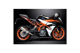 KTM RC390 390 DUKE 2017-2020 343MM XOVAL KIT SCARICO SILENZIATORE TITANIO BSAU