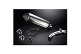 KIT SILENZIATORE DI SCARICO IN TITANIO X-OVAL KAWASAKI KLZ1000 VERSYS 2019-2024 343MM