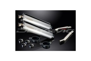 YAMAHA XJ900S DIVERSION 94-03 450MM OVAL STAINLESS BSAU SILENCER EXHAUST KIT