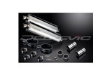 TRIUMPH LEGEND 900 1998-2001 KIT SCARICO SILENZIATORE BSAU OVALE IN ACCIAIO INOX 450MM