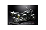 KIT SCARICO SILENZIATORE BSAU OVALE IN ACCIAIO INOX YAMAHA XJR1200 1995-1998 450MM