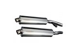 TRIUMPH SPRINT EXECUTIVE 450MM OVAL STAINLESS BSAU SILENCER EXHAUST KIT