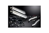 TRIUMPH SPRINT EXECUTIVE 450MM OVAL STAINLESS BSAU SILENCER EXHAUST KIT