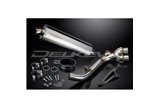 HONDA CB1000R-RA 2008-2017 DECAT 450MM OVAL STAINLESS BSAU SILENCER EXHAUST KIT