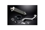 HONDA CRF250L 2017-2020 350MM OVAL CARBON BSAU SILENCER EXHAUST KIT