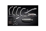 SUZUKI GSF650 BANDIT 05-07 SISTEMA DI SCARICO COMPLETO SILENZIATORE TONDO INOX DA 200 MM