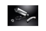 BMW F800S F800ST 2006-2014 260MM X-OVAL TITANIUM BSAU SILENCER EXHAUST KIT