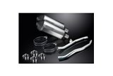 KAWASAKI ZZR1400 NINJA 2006-2007 260MM X-OVAL TITANIUM BSAU SILENCER EXHAUST KIT