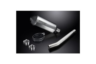 SUZUKI GSXR1000 K5 K6 2005-2006 260MM X-OVAL TITANIUM BSAU SILENCER EXHAUST KIT