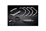 SUZUKI GSF1250 BANDIT 07-16 SISTEMA DI SCARICO COMPLETO SILENZIATORE TONDO INOX DA 200 MM