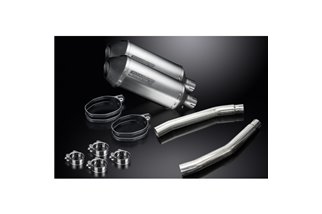 SUZUKI GSX1300R HAYABUSA 2008-2020 260MM X-OVAL TITANIUM SILENCER EXHAUST KIT