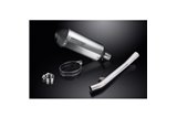 SUZUKI GSX750F SPORTS 1998-2006 260MM X-OVAL TITANIUM BSAU SILENCER EXHAUST KIT