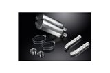 APRILIA TUONO1000R FACTORY 06-10 260MM X-OVAL TITANIUM BSAU SILENCER EXHAUST KIT