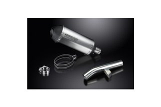 KAWASAKI KLZ1000 VERSYS 2015-18 260MM X-OVAL TITANIUM BSAU SILENCER EXHAUST KIT