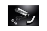 KIT SCARICO SILENZIATORE BSAU TITANIO X-OVAL HONDA VFR800X CROSSRUNNER 11-19 260MM