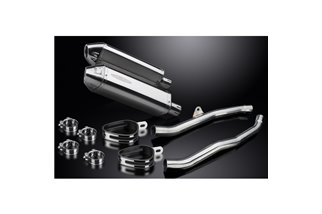 KAWASAKI ZZR1400 NINJA 2008-2011 320MM TRI STAINLESS BSAU SILENCER EXHAUST KIT