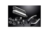 KIT SCARICO SILENZIATORE BSAU TRI INOX HONDA CBF1000 GT ABS 2006-2011 320MM