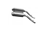 HONDA XL1000 V VARADERO 1999-14 320MM TRI STAINLESS BSAU SILENCER EXHAUST KIT