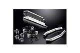 SUZUKI GSXR1100 KLMN 1989-93 320MM TRI INOX BSAU KIT SCARICO SILENZIATORE