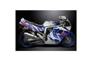 SUZUKI GSXR1100 KLMN 1989-93 320MM TRI INOX BSAU KIT SCARICO SILENZIATORE