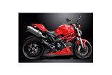 DUCATI MONSTER 796 2011-2014 320MM TRI INOX BSAU SILENZIATORE SCARICO KIT