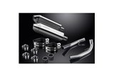 KIT SCARICO SILENZIATORE BSAU TRI INOX HONDA VTR1000 SP1 2000-2001 320MM