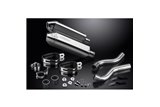 KAWASAKI Z1000SX 2010-19 TOURER 320MM TRI STAINLESS BSAU SILENCER EXHAUST KIT