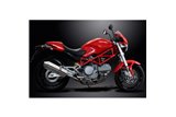 DUCATI MONSTER 620-695-800 02-08 320MM TRI INOX BSAU KIT SCARICO SILENZIATORE