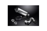 APRILIA TUONO V4 R 2011-2014 260MM X-OVAL KIT SCARICO SILENZIATORE TITANIO BSAU