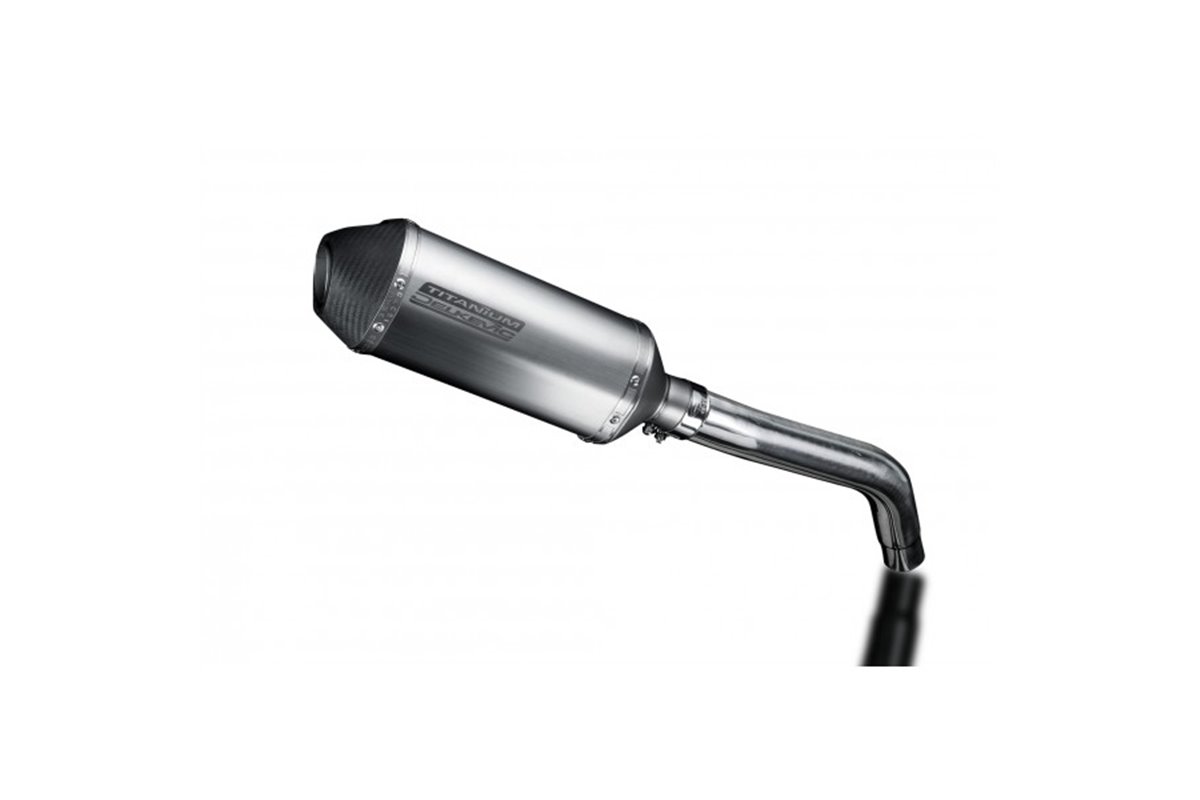 TIGER 800 XC (ABS) 2011-2018 / HI-LEVEL XOVAL 260MM (10 INCH) TITANIUM SILENCER