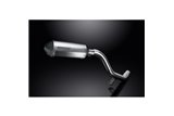 TRIUMPH TIGER EXPLORER 1200 2012-21 260MM X-OVAL TITANIUM EXHAUST SILENCER KIT