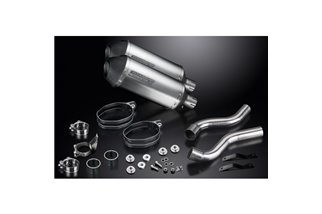 KIT SCARICO SILENZIATORE BSAU TITANIO XOVAL KAWASAKI Z1000SX 2010-19 TOURER 260MM