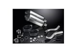 KIT SCARICO SILENZIATORE BSAU TITANIO XOVAL KAWASAKI Z1000SX 2010-19 TOURER 260MM