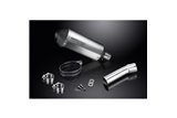 BMW F800GS 08-16 F700GS 12-16 F650GS 08-12 KIT SILENZIATORE X-OVAL IN TITANIO DA 360 MM