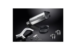 BMW R1200GS 2004-2007 260MM X-OVAL TITANIUM BSAU SILENCER EXHAUST KIT