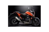 KTM 690 DUKE 2012-2018 260MM XOVAL KIT SCARICO SILENZIATORE TITANIO BSAU