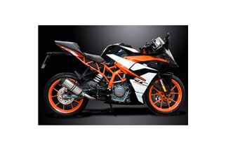 KTM RC390 390 DUKE 2017-2020 260MM XOVAL KIT SCARICO SILENZIATORE TITANIO BSAU