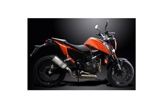 KTM 690 DUKE 2017-2018 DECAT 260MM XOVAL TITANIUM BSAU SILENCER EXHAUST KIT