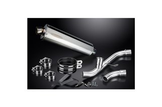 KIT SCARICO BSAU INOX OVALE DECAT 450MM DUCATI SUPERSPORT 939 2017-2019